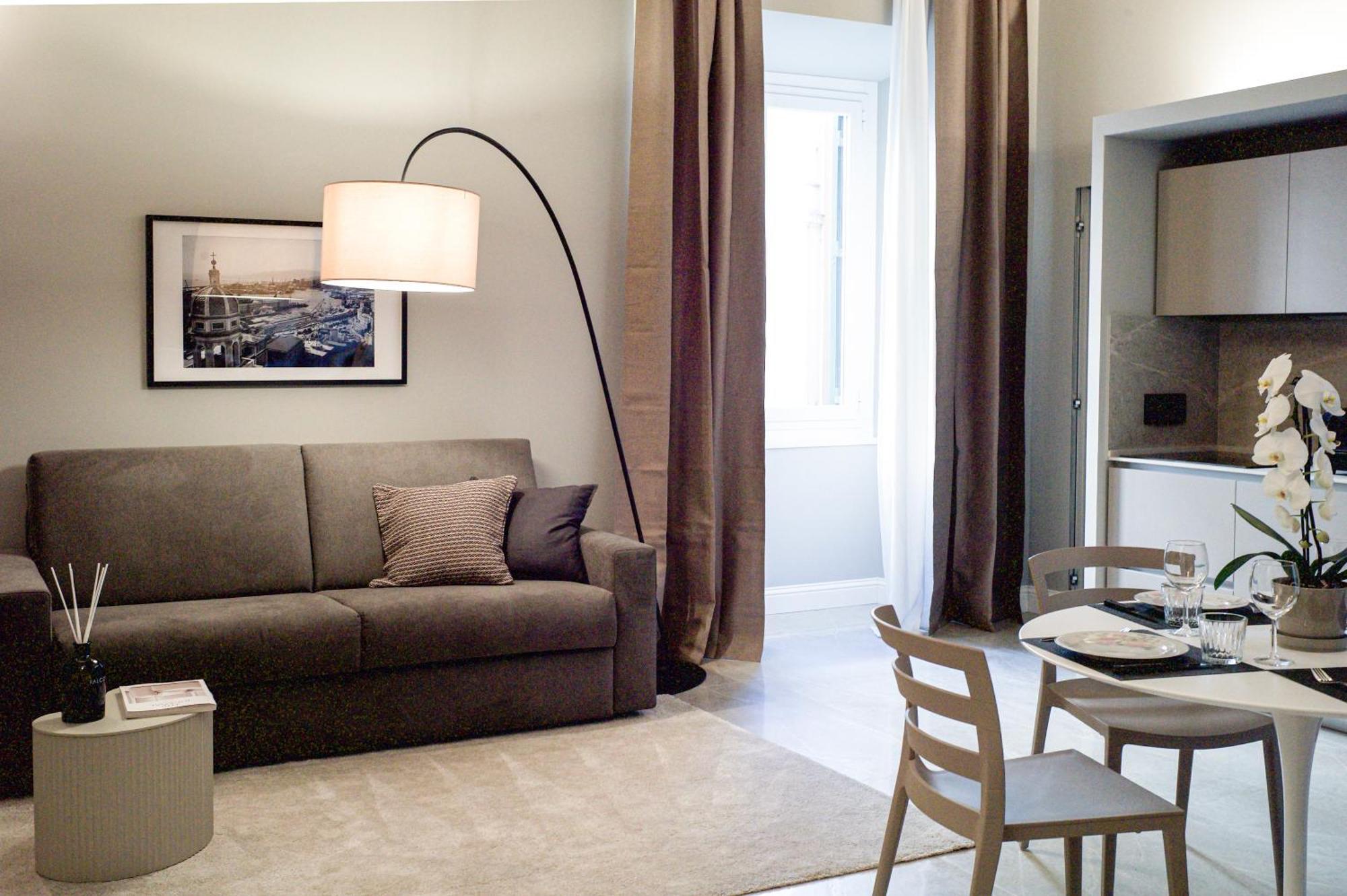 Piazzacorvettouno Luxuryapartments Pieno Centro Génova